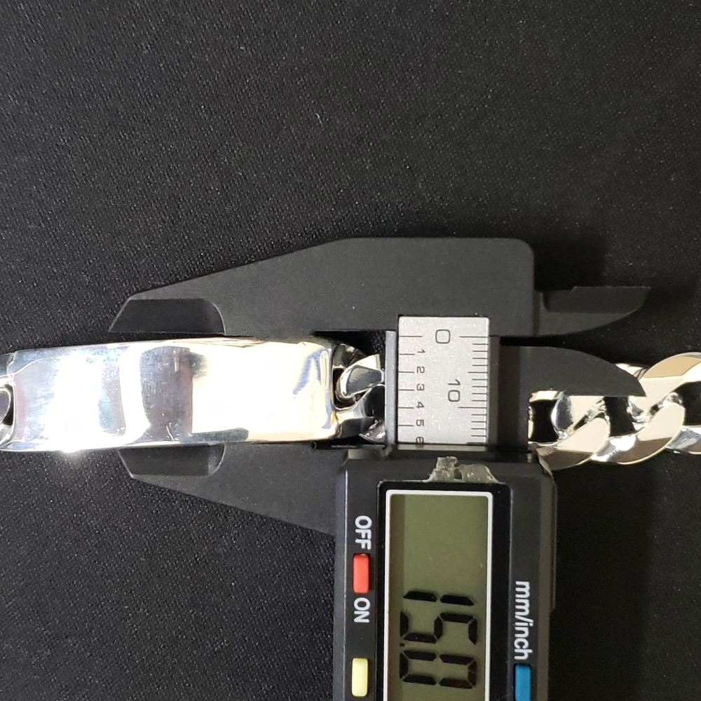 Silver ID Bracelet - Picture 5 of 7